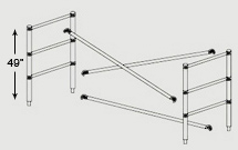 single 2 single 2 Single Wide Span Scaffold